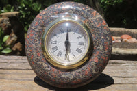 Polished Classic Snakeskin Rhyolite Jasper Alarm Clock - Sold Per Item - From Australia