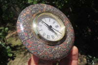 Polished Classic Snakeskin Rhyolite Jasper Alarm Clock - Sold Per Item - From Australia