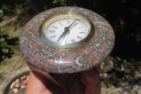 Polished Classic Snakeskin Rhyolite Jasper Alarm Clock - Sold Per Item - From Australia