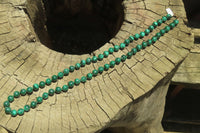 Hand Made Flower Malachite Necklaces x 2 From Congo