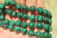 Hand Made Flower Malachite Necklaces x 2 From Congo