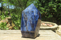 Polished Sodalite Points x 2 From Namibia