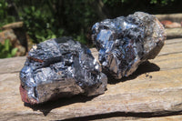 Natural Silver Lead Galena Specimens x 12 From Namibia