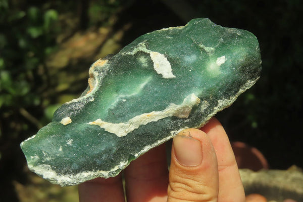 Natural Emerald Mtorolite Plates x 6 From Mutorashanga, Zimbabwe