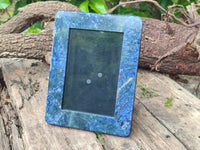 Hand Made Sodalite Picture Frame x 1 From Namibia