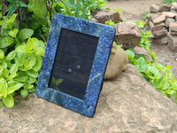 Hand Made Sodalite Picture Frame x 1 From Namibia