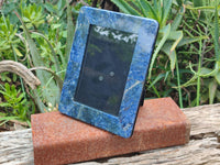 Hand Made Sodalite Picture Frame x 1 From Namibia