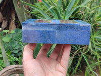 Hand Made Dumortierite Jewellery Box x 1 From Mozambique