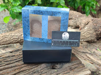 Hand Made Dumortierite Jewellery Box x 1 From Mozambique