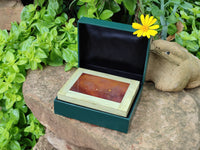 Hand Made Stone Jewellery Box x 1 From South Africa