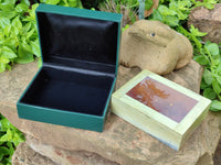 Hand Made Stone Jewellery Box x 1 From South Africa