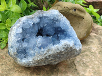 Natural Celestite Geode Specimen x 1 From Sakoany, Madagascar