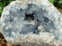 Natural Celestite Geode Specimen x 1 From Sakoany, Madagascar