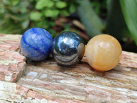 Polished Mixed Box Set of 12 Mini Gemstone Sphere - Sold Per Box - From World