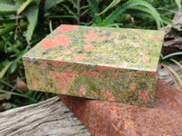 Hand Made Unakite Jewellery Box - Sold per Item - From South Africa