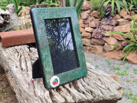 Hand Made Fuchsite Picture Frame x 1 From Zimbabwe