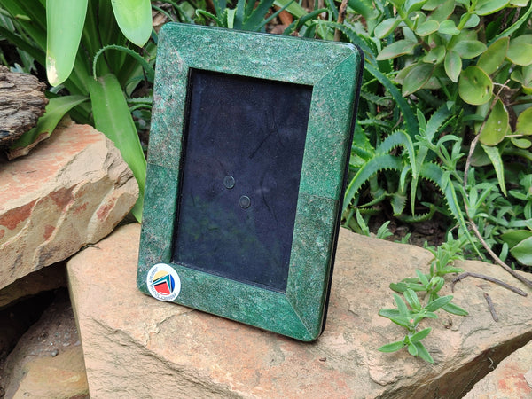 Hand Made Fuchsite Picture Frame x 1 From Zimbabwe