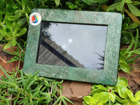 Hand Made Fuchsite Picture Frame x 1 From Zimbabwe