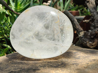 Polished Clear Quartz Standing Free Form x 1 From Madagascar