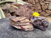 Natural Nguni Jasper Specimens x 3 From South Africa