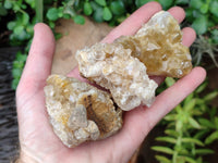 Natural Limonite Quartz Clusters x 12 From Solwezi, Zambia