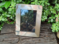 Hand Made Polychrome Jasper Picture Frame x 1 From Madagascar