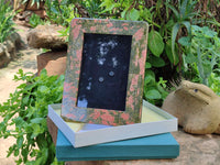 Hand Made Unakite Picture Frame in Box - Sold per Item - From South Africa