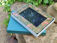 Hand Made Unakite Picture Frame in Box - Sold per Item - From South Africa