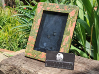 Hand Made Unakite Picture Frame in Box - Sold per Item - From South Africa