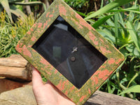 Hand Made Unakite Picture Frame in Box - Sold per Item - From South Africa