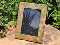 Hand Made Unakite Picture Frame in Box - Sold per Item - From South Africa