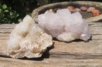 Natural Amethyst Spirit Quartz Clusters x 6 From Boekenhouthoek, South Africa