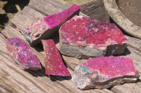 Natural Salrose Cobaltion Dolomite Specimens x 5 From Kakanda, Congo