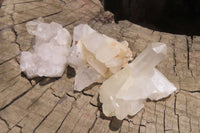 Natural Clear Quartz Clusters x 63 From Madagascar