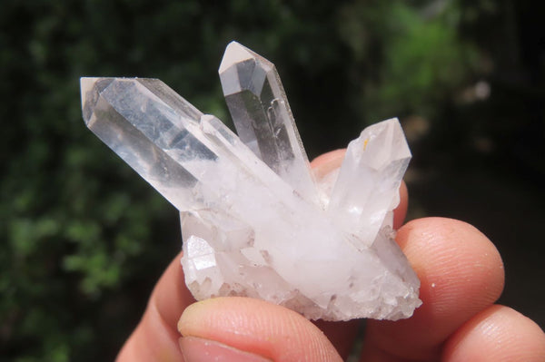 Natural Clear Quartz Clusters x 63 From Madagascar