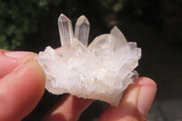 Natural Clear Quartz Clusters x 63 From Madagascar