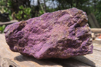 Natural Metallic Purpurite Cobbed Specimens x 6 From Erongo, Namibia