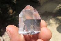 Polished Clear Quartz Crystal Points x 20 From Madagascar