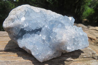 Natural Celestite Geode Specimen x 1 From Sakoany, Madagascar