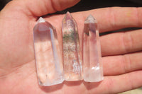 Polished Mixed Quartz Crystals x 20 From Madagascar