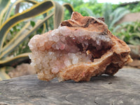 Natural Limonite Quartz Clusters x 2 From Solwezi, Zambia