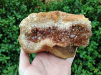 Natural Limonite Quartz Clusters x 2 From Solwezi, Zambia