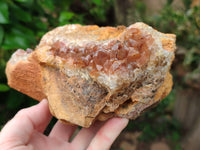 Natural Limonite Quartz Clusters x 2 From Solwezi, Zambia