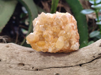 Natural Limonite Quartz Clusters x 12 From Zambia