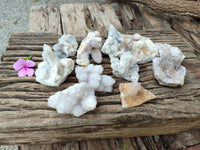 Natural Spirit Quartz Clusters x 12 From Boekenhouthoek, South Africa