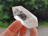 Polished Double Terminated Clear Quartz Crystals x 12 From Madagascar