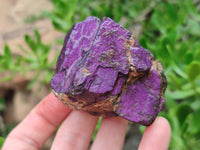 Natural Metallic Purpurite Cobbed Specimens x 6 From Erongo, Namibia