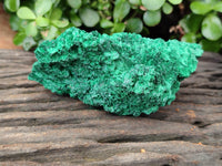 Natural Silky Malachite Specimens x 3 From Kasompe, Congo