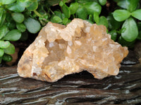 Natural Limonite Quartz Clusters x 4 From Zambia