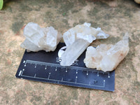 Natural Mixed Quartz Clusters x 35 From Madagascar